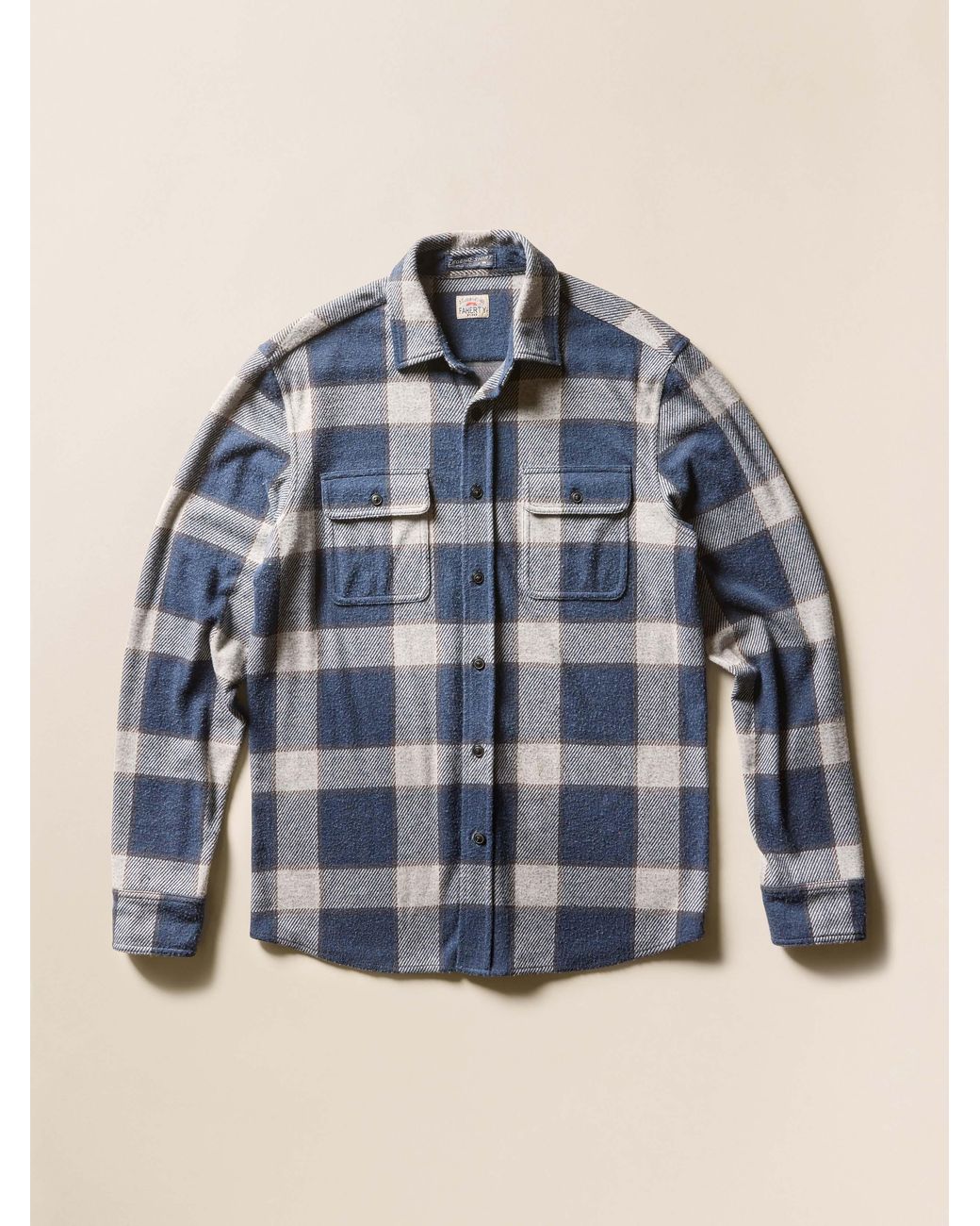 Faherty Brand Natural Legend Sweater Shirt for men