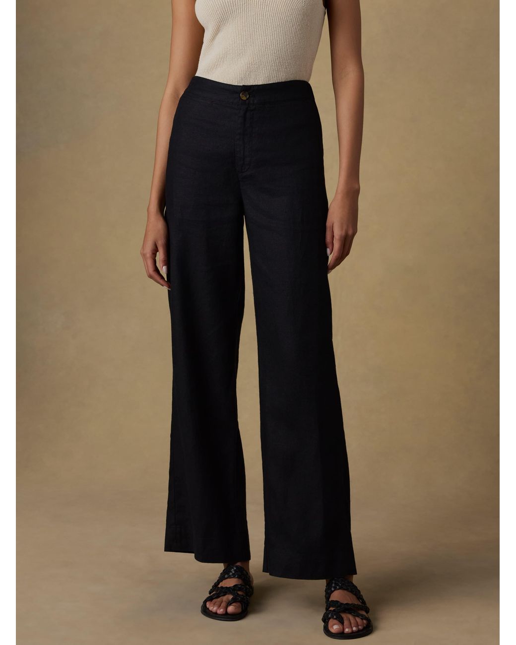 Faherty Brand Natural Sun Strider Linen Pants