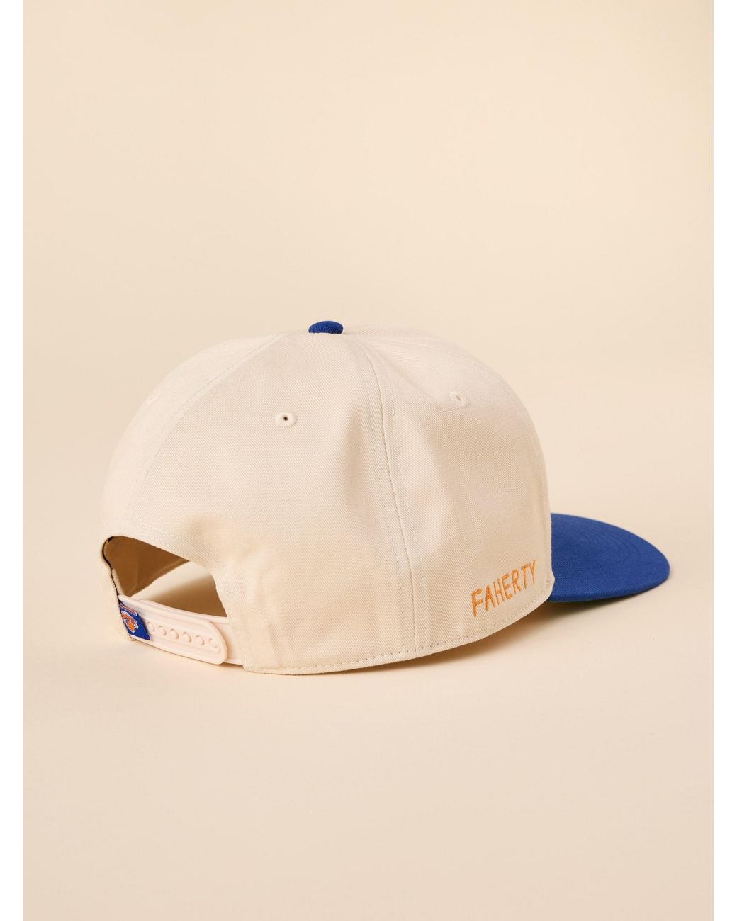 Faherty Brand Blue Ny Knicks X '47 Hitch Lc Hat