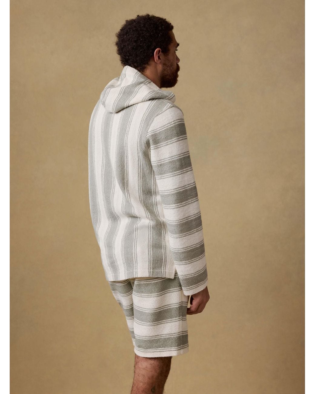 Faherty Brand Natural Whitewater Hoodie for men
