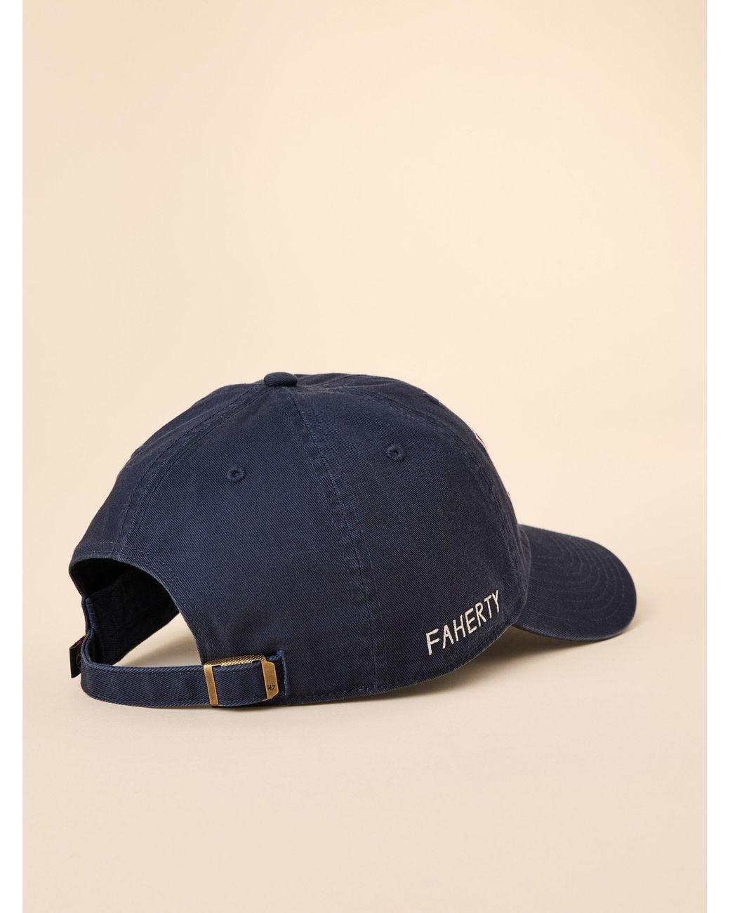 Faherty Brand Blue Denver Nuggets X '47 Clean Up Hat