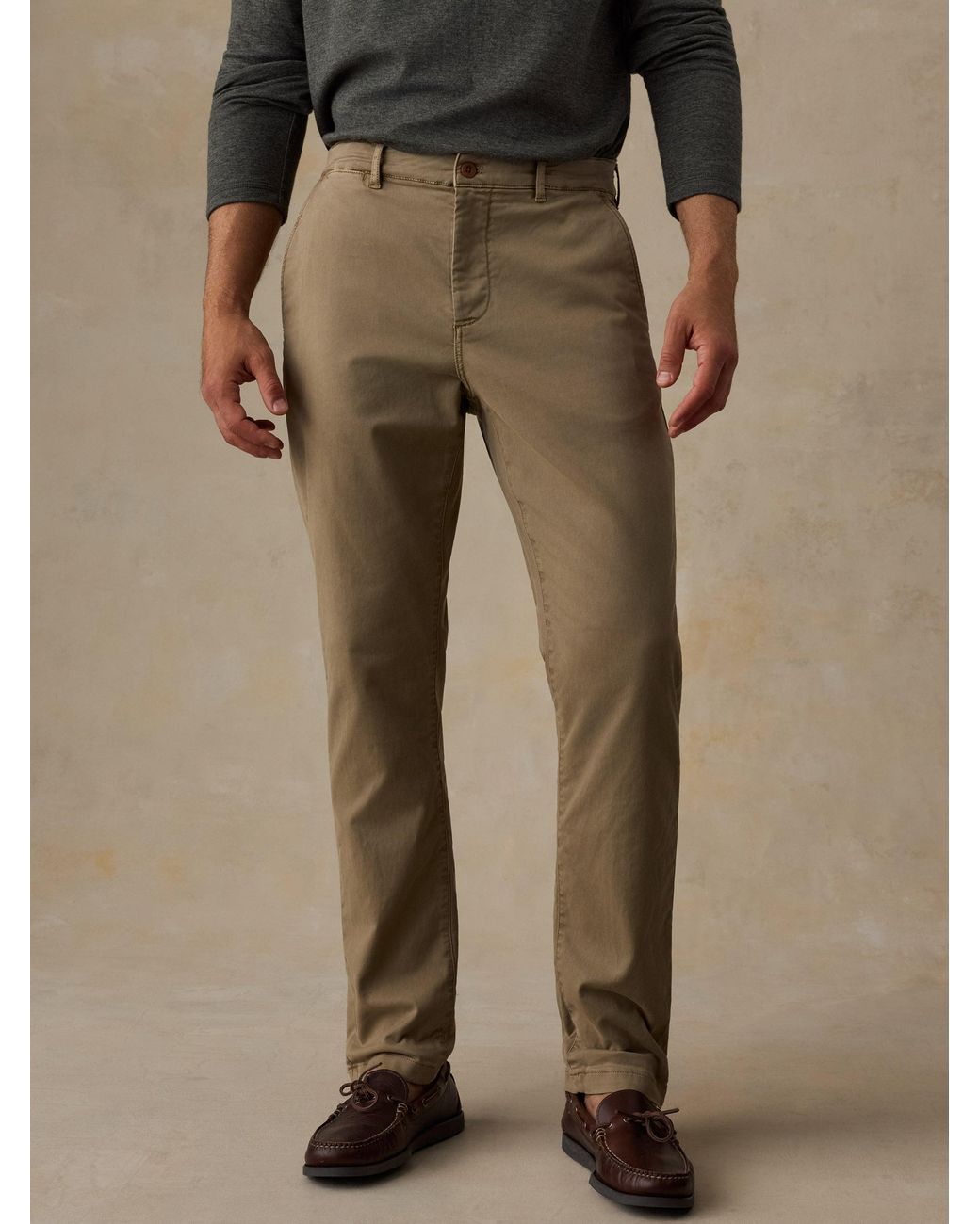 Faherty Brand Natural Coastline Chino Pants for men