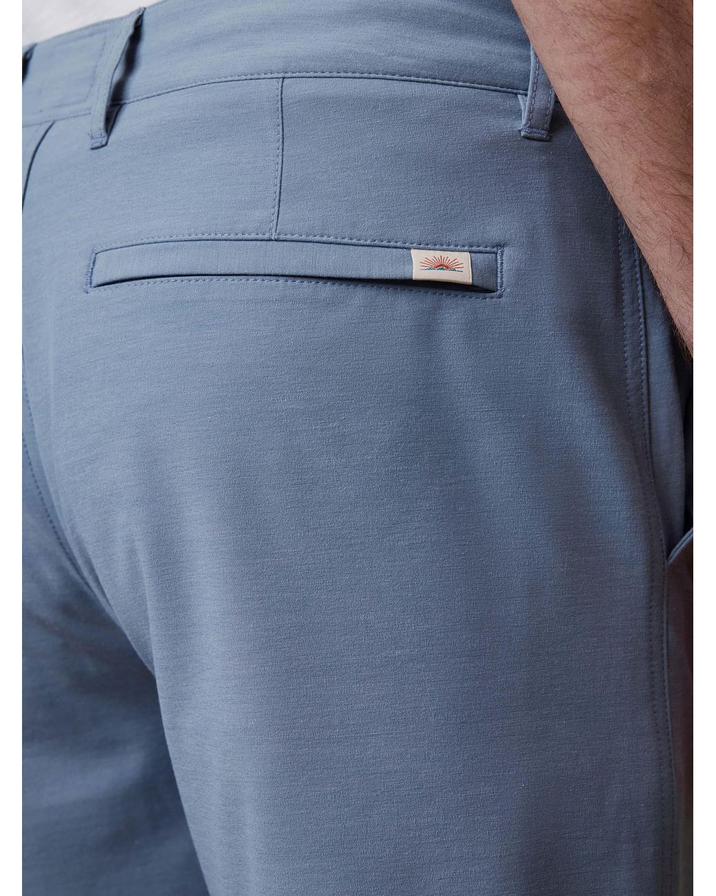 Faherty Brand Blue All Day Short (5" for men