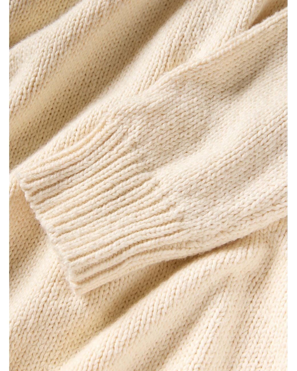 Faherty Brand Natural Heirloom Crewneck Sweater for men