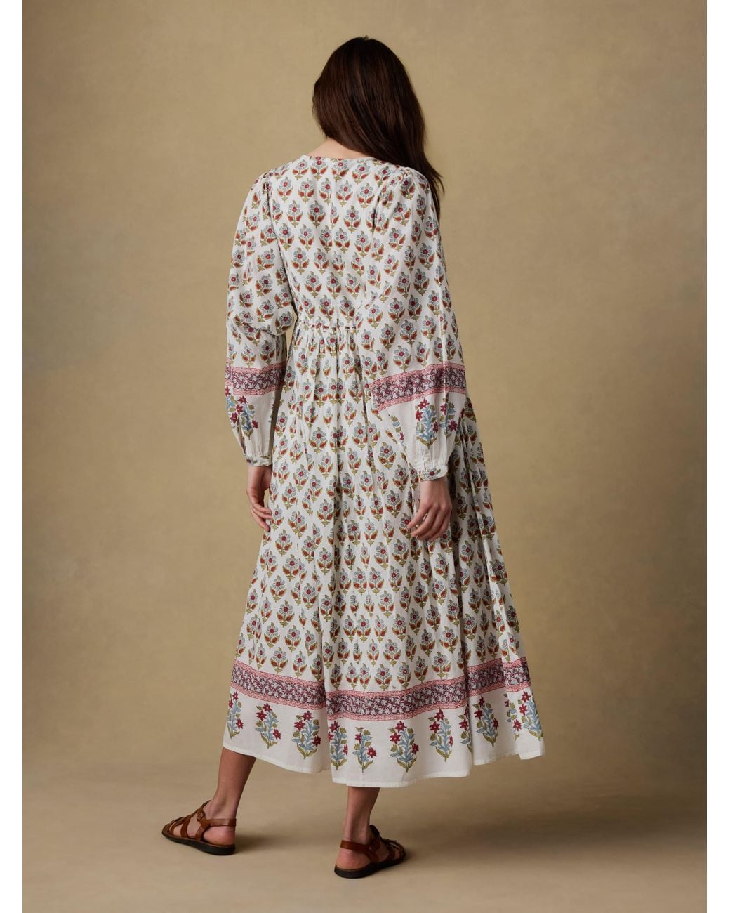 Faherty Brand Gray Suki Dress
