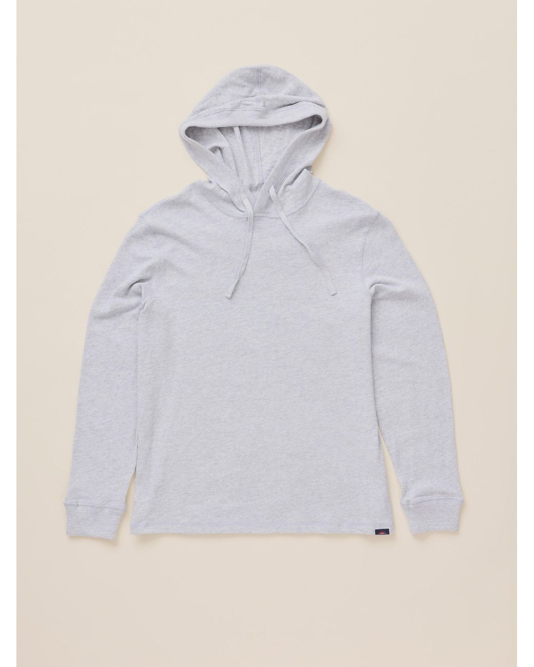 Faherty Brand Blue Sunwashed Organic Hoodie (Tall) for men