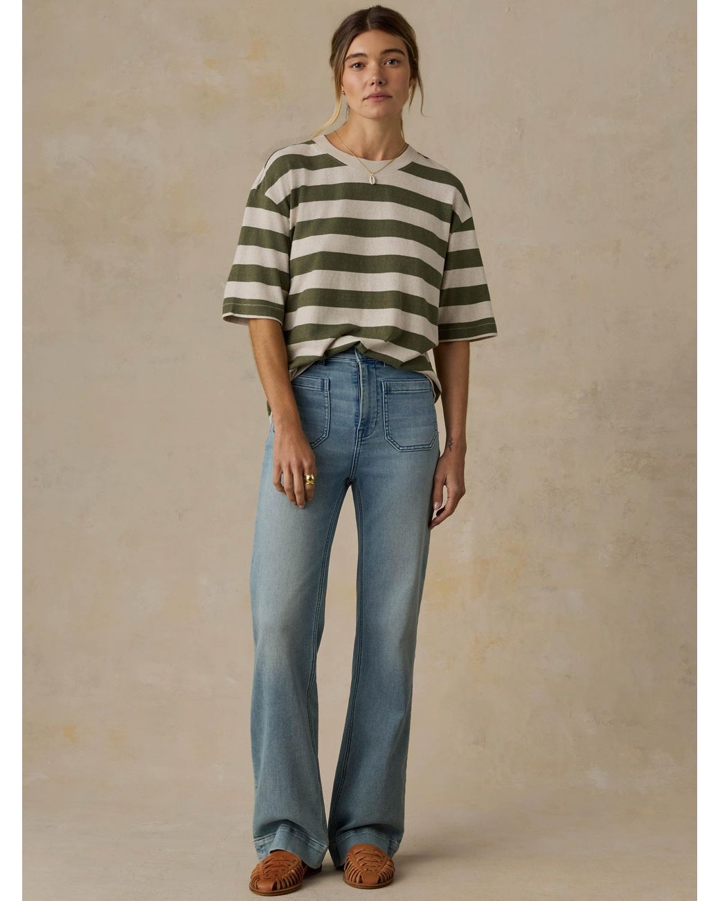 Faherty Brand Natural Hemp Blend Vintage T-Shirt