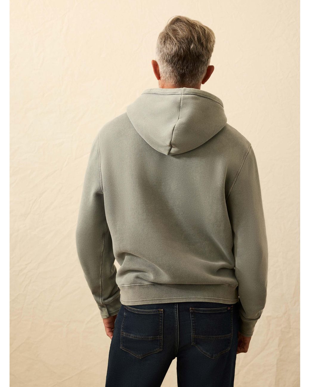 Faherty Brand Multicolor Winter Swell Popover Hoodie