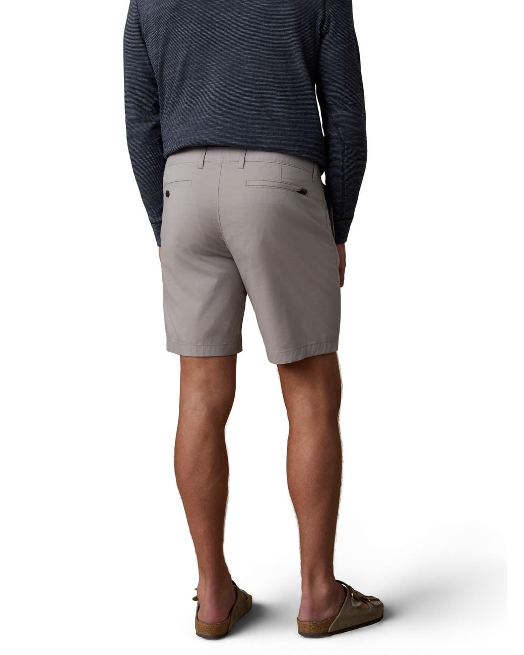 Faherty Brand Blue Movement Chino Short for men