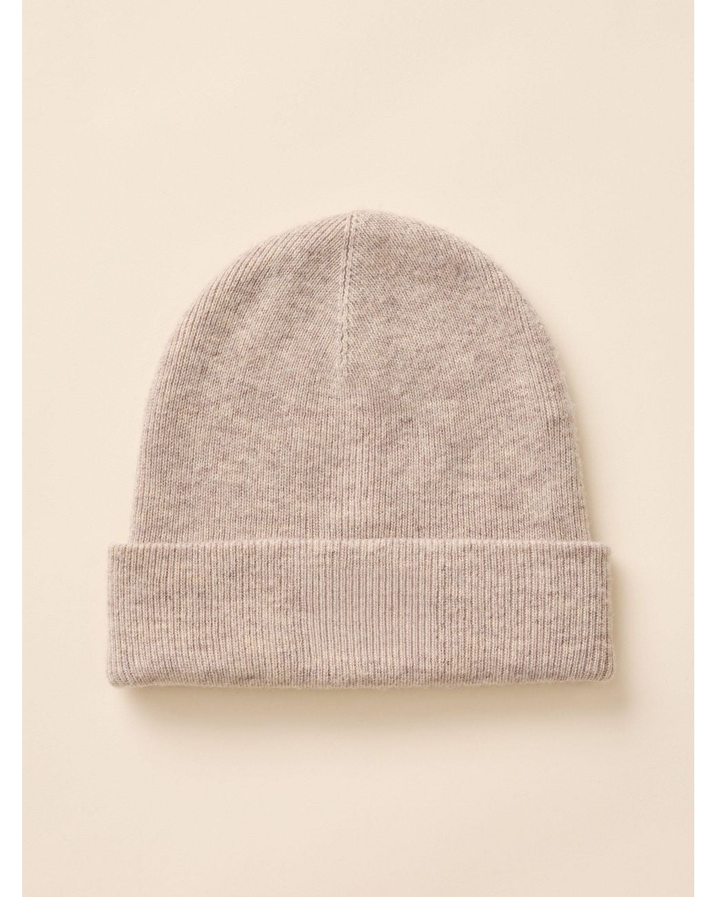Faherty Brand Natural Essential Beanie