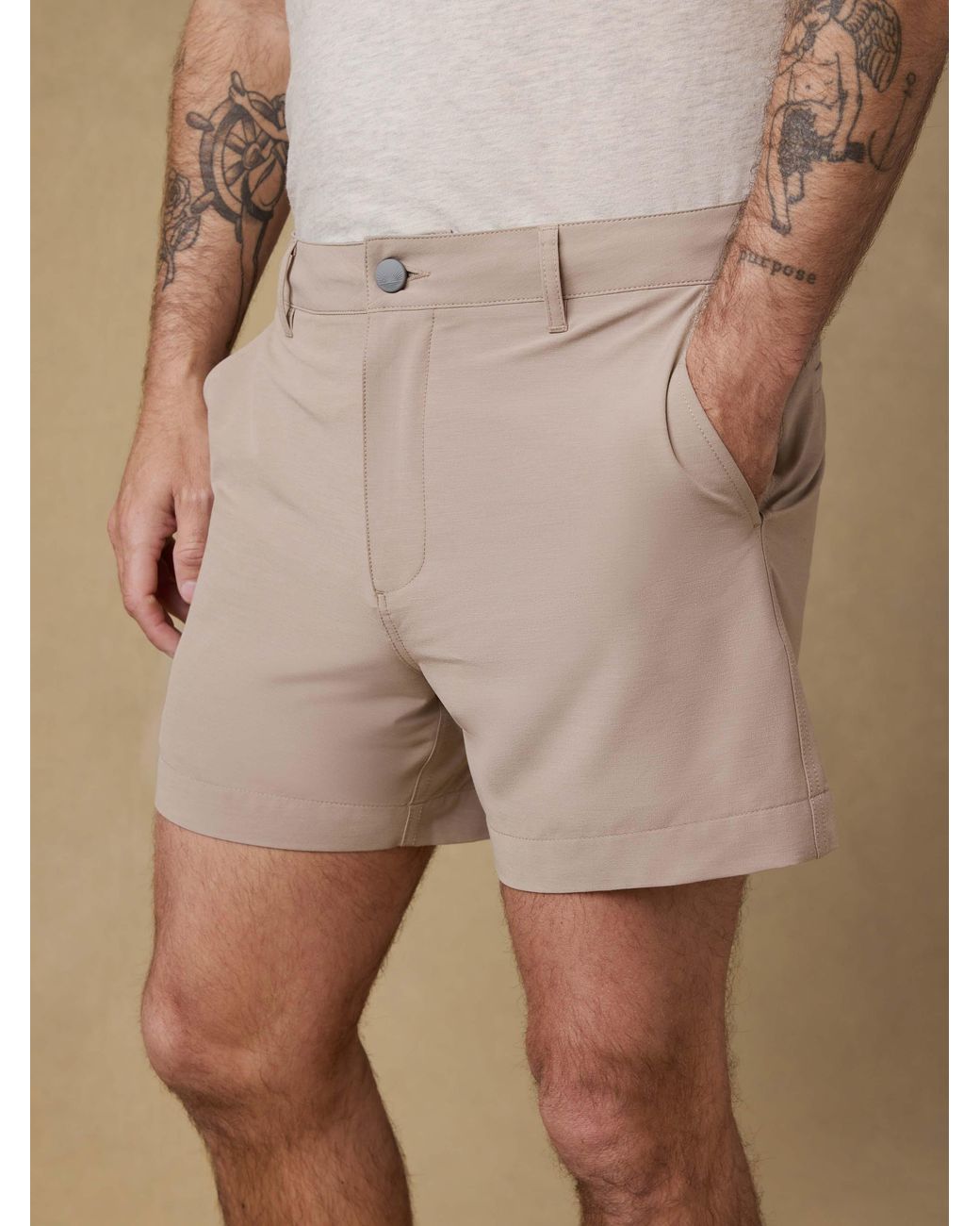 Faherty Brand Natural All Day Short (5" for men