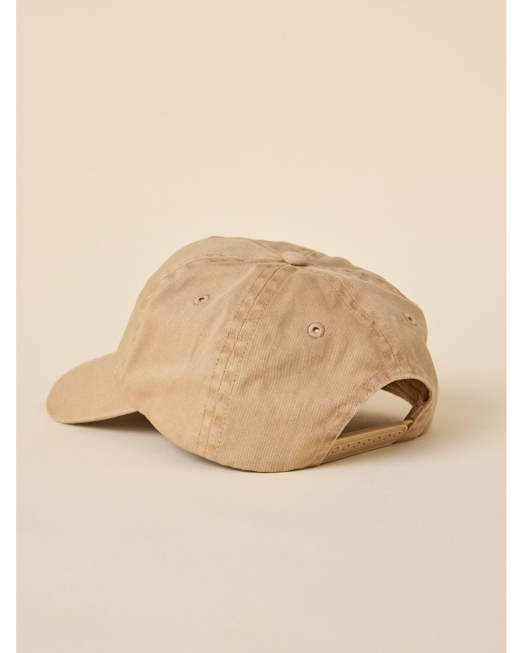 Faherty Brand Natural Fall Baseball Hat for men