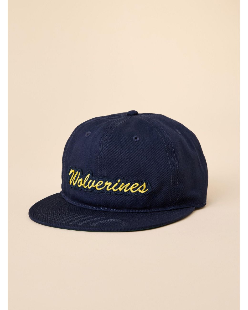 Faherty Brand Blue University Of Michigan X Ebbets Ballcap