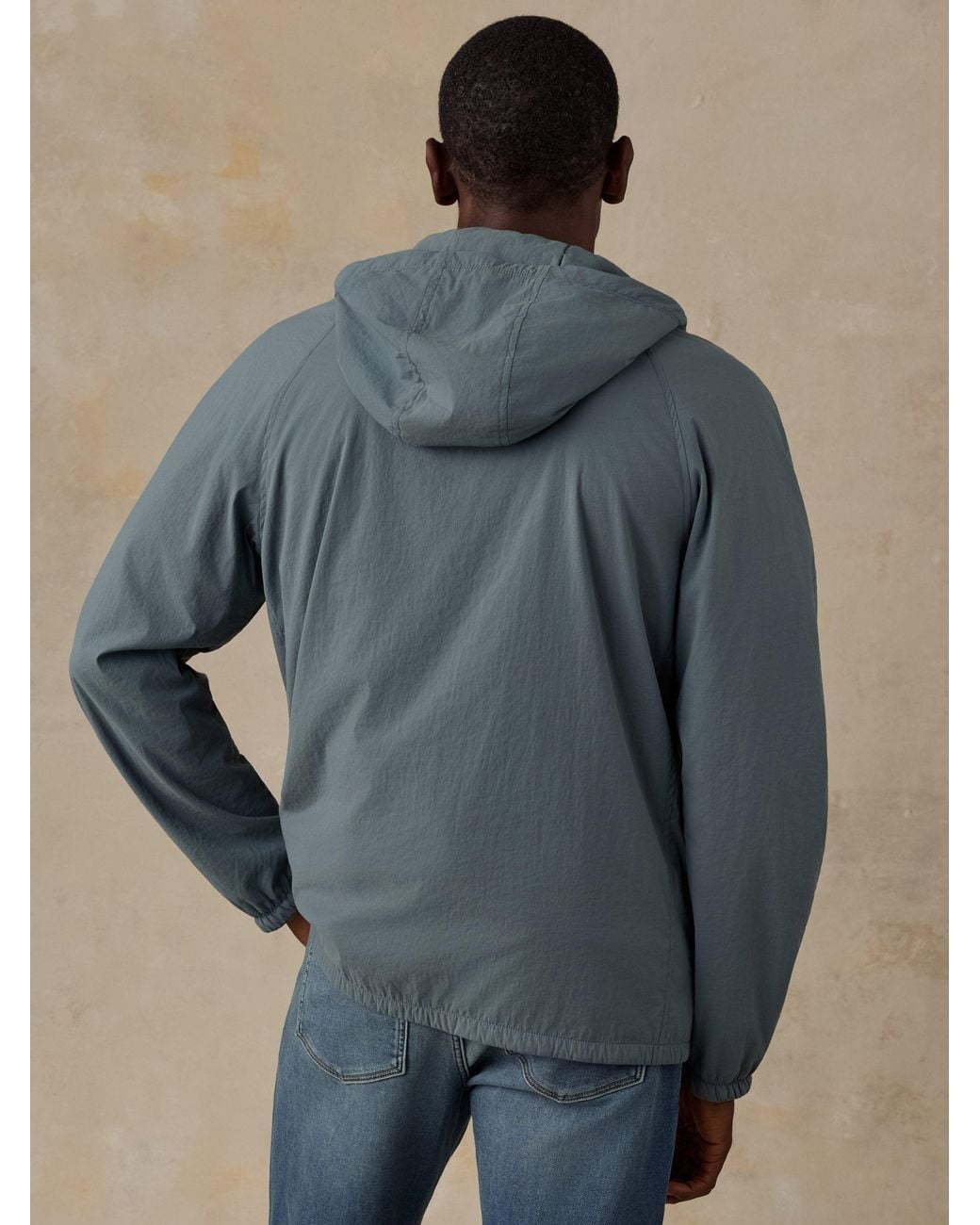 Faherty Brand Gray Shorelite Zephyr Jacket for men