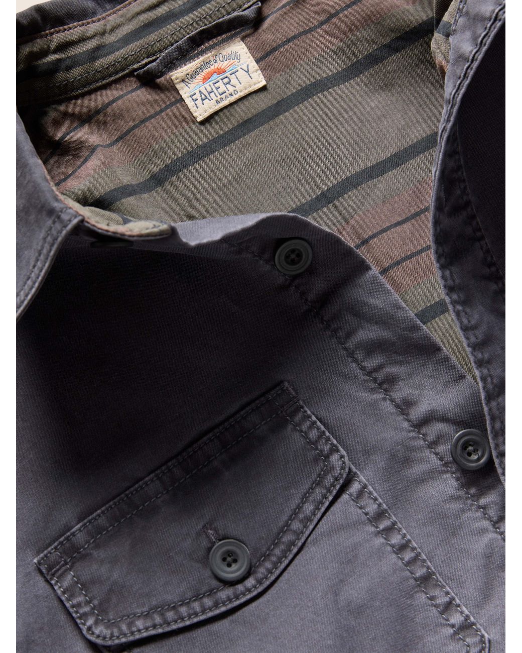 Faherty Label Faherty Lakeside Cpo in Natural for Men | Lyst Canada