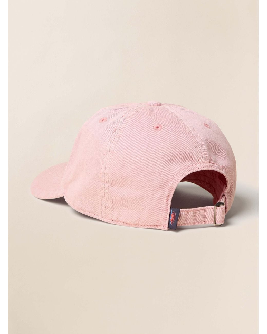 Faherty Brand Pink Sunwashed Twill Baseball Hat
