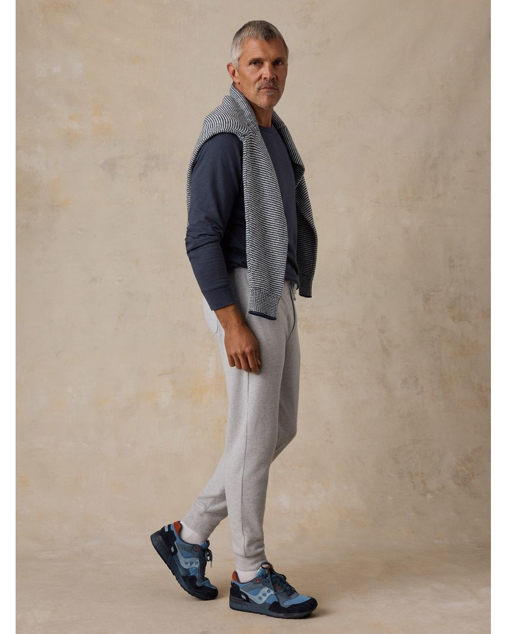 Faherty Brand Natural Legend Sweatpant for men