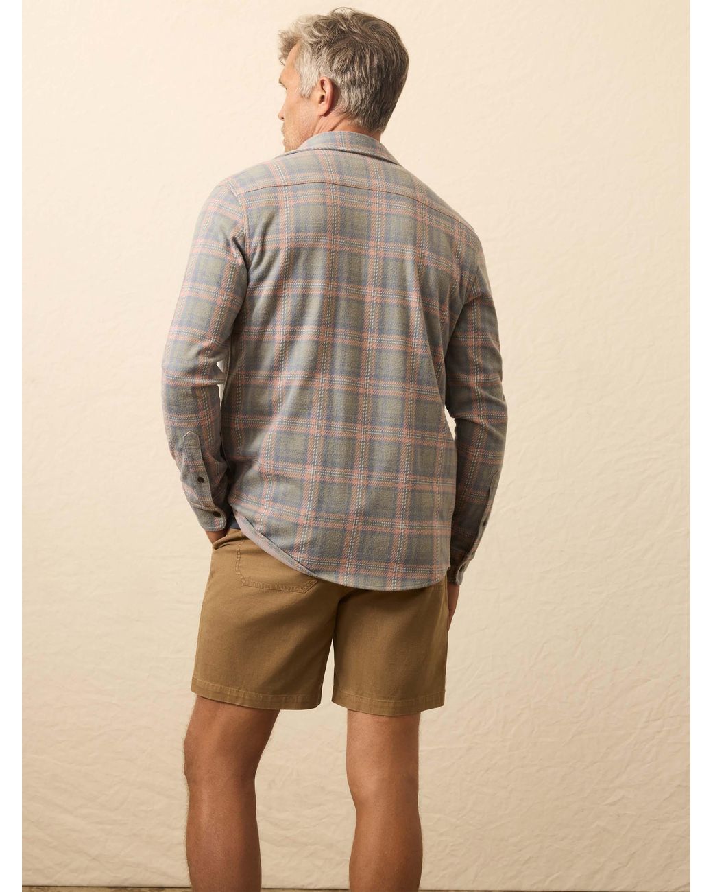 Faherty Brand Brown Legend&Trade; Sweater Shirt for men