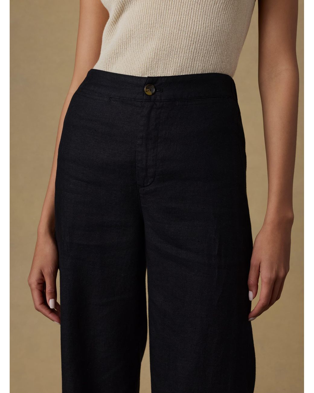 Faherty Brand Natural Sun Strider Linen Pants