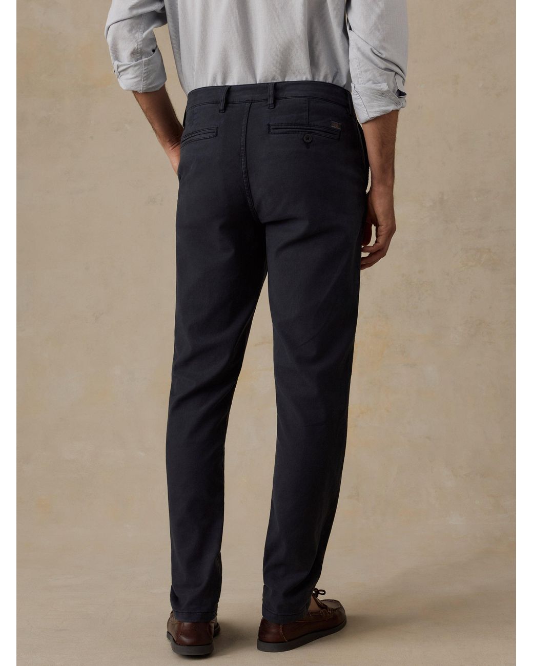 Faherty Brand Blue Coastline Chino Pants for men