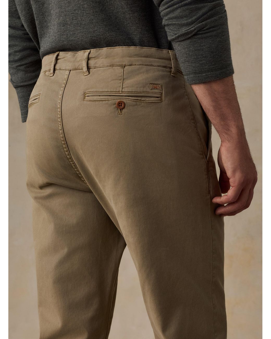Faherty Brand Natural Coastline Chino Pants for men