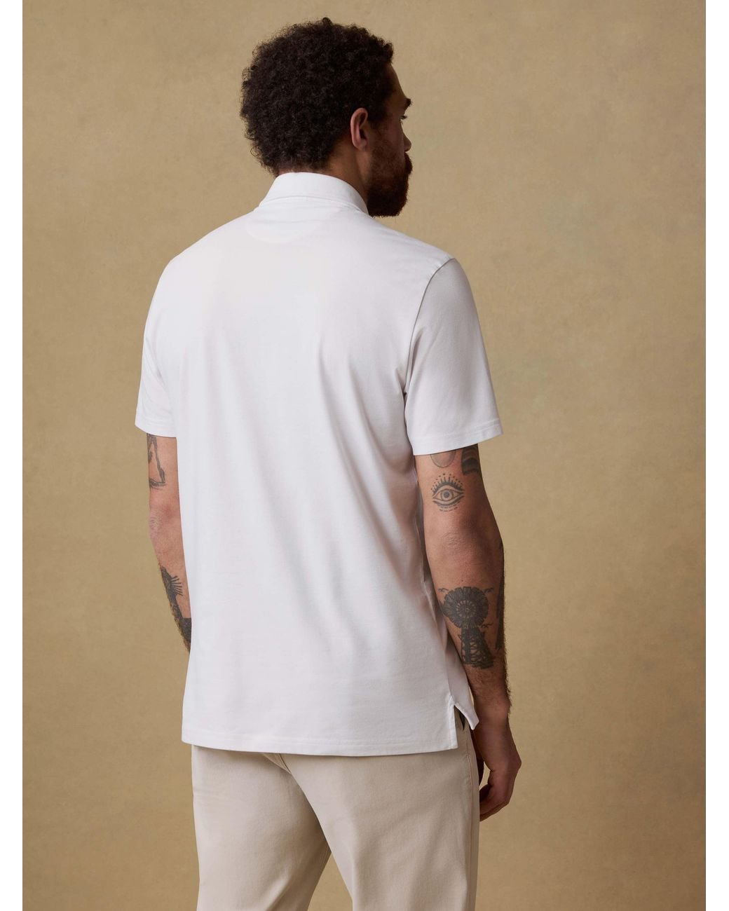 Faherty Brand Multicolor Short-Sleeve Movement Pique Polo Shirt for men