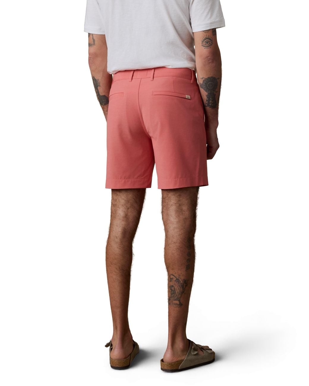 Faherty Brand Red All Day Short (7" for men