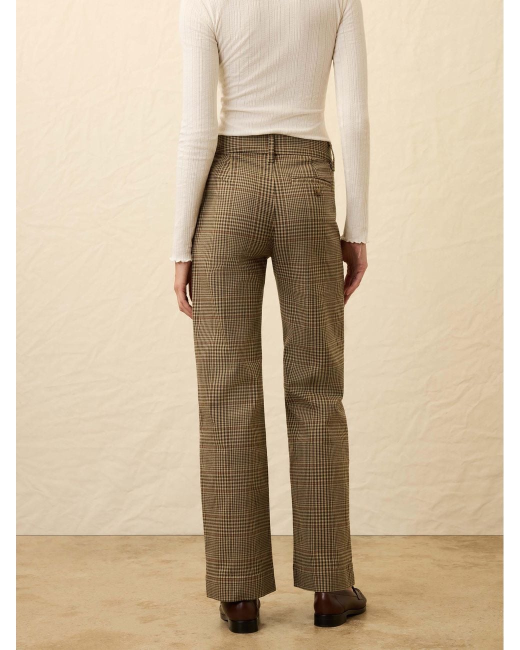 Faherty Brand Natural Twill Tide Slim Straight Pants