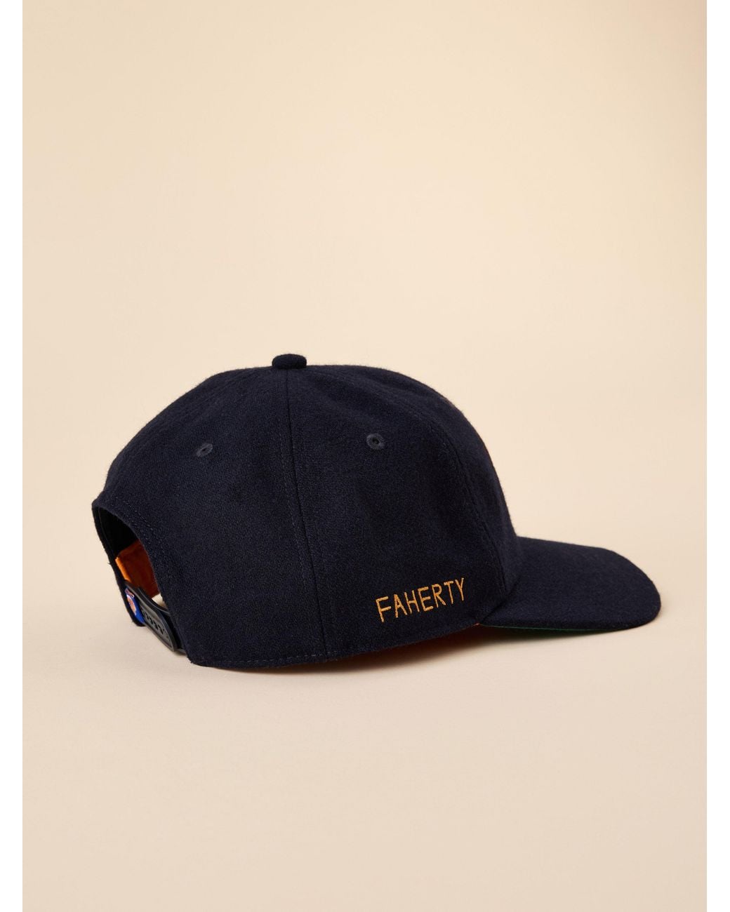 Faherty Brand Blue Ny Knicks X '47 Clean Up Flat Brim Hat