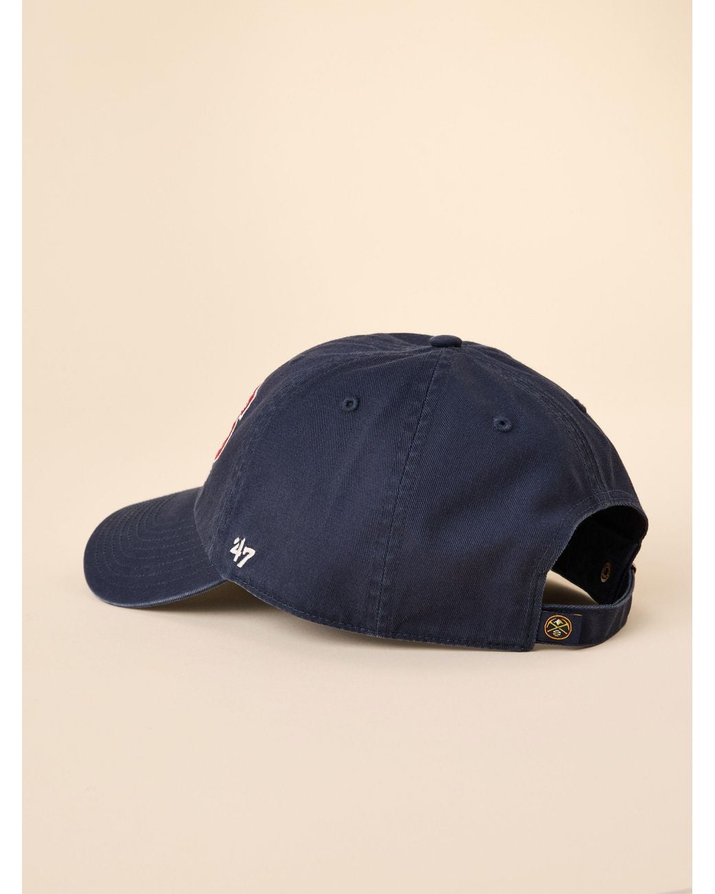 Faherty Brand Blue Denver Nuggets X '47 Clean Up Hat