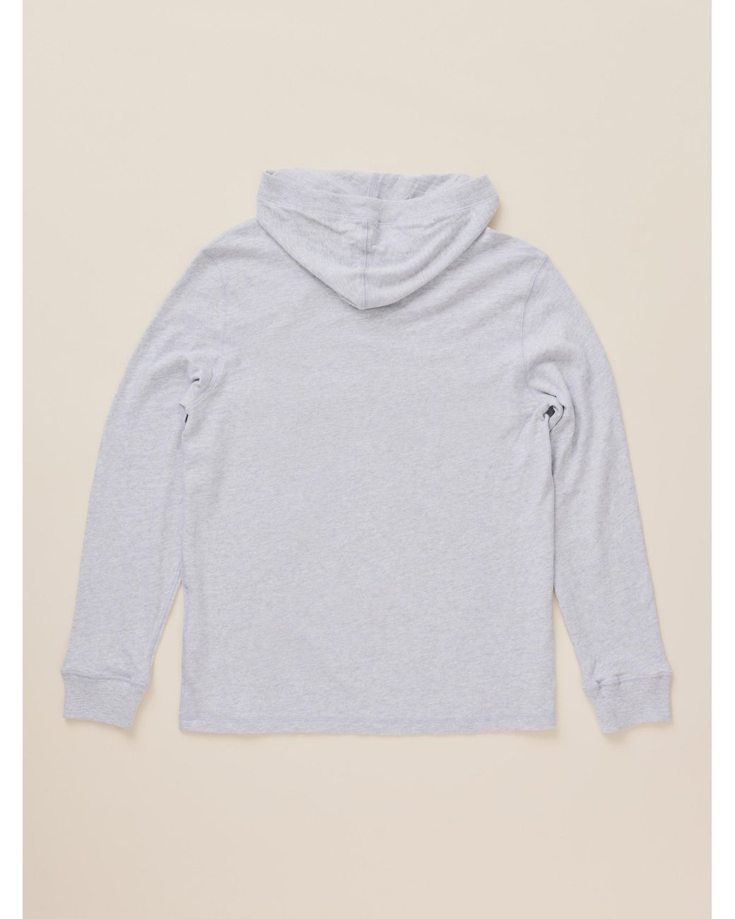 Faherty Brand Blue Sunwashed Organic Hoodie (Tall) for men