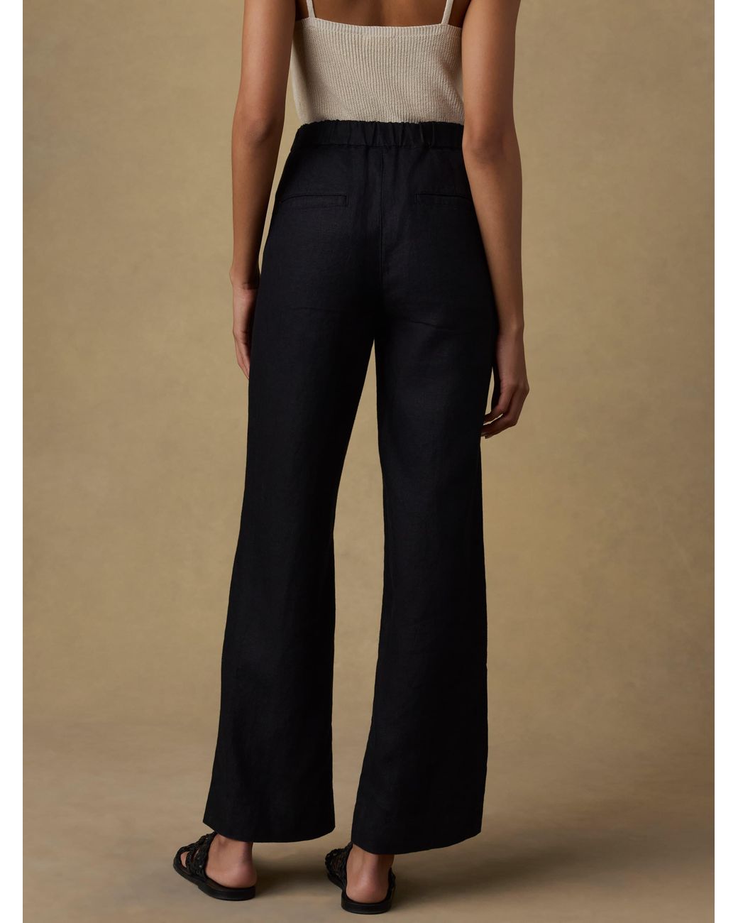 Faherty Brand Natural Sun Strider Linen Pants