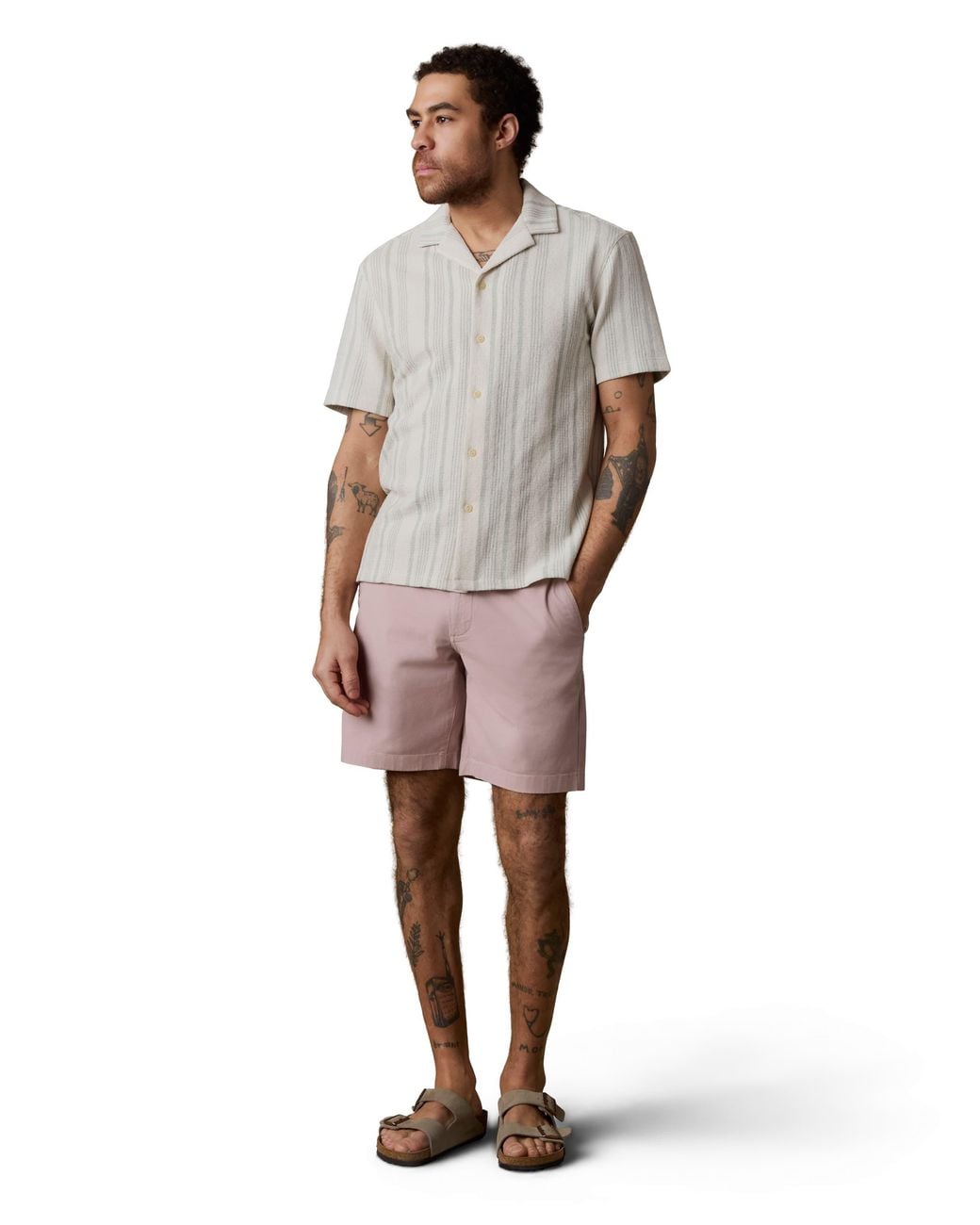 Faherty Brand Multicolor Essential Chino Short for men