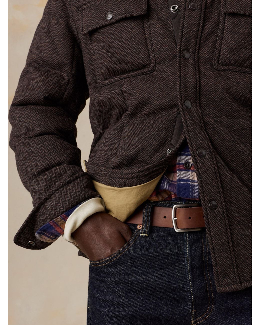 Faherty Brand Multicolor Teton Valley Cpo for men