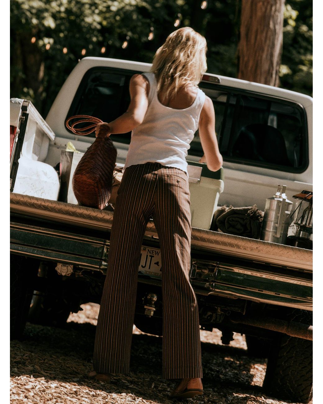 Faherty Brand Natural Twill Tide Slim Straight Pants