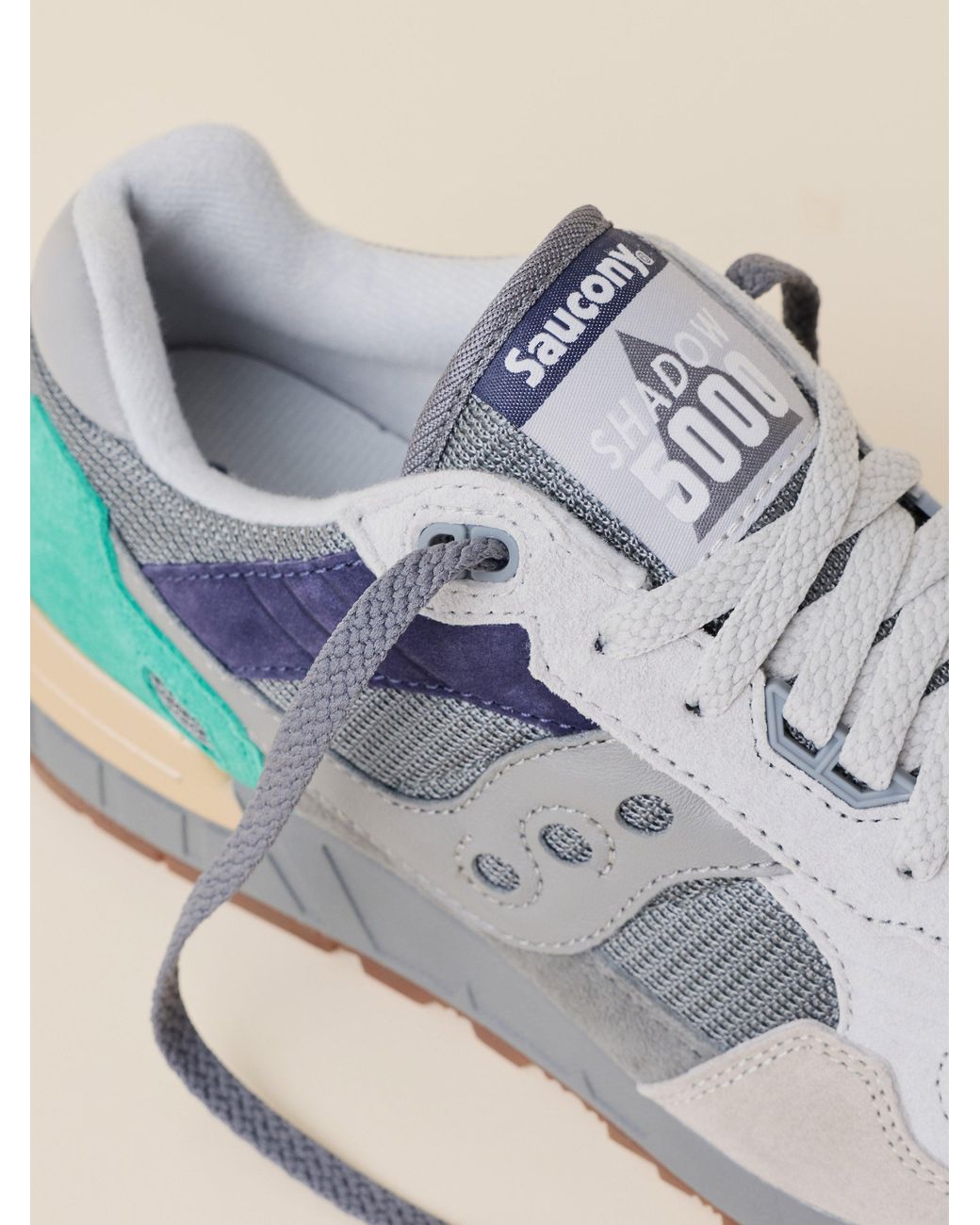 Faherty Brand Blue Saucony Shadow 5000 Shoes for men