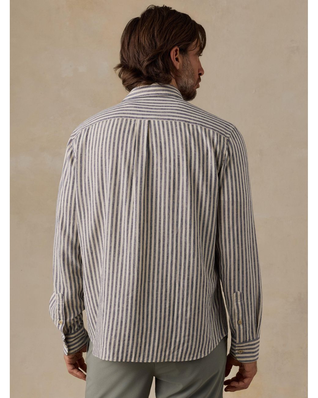 Faherty Brand Green Palmetto Shirt for men