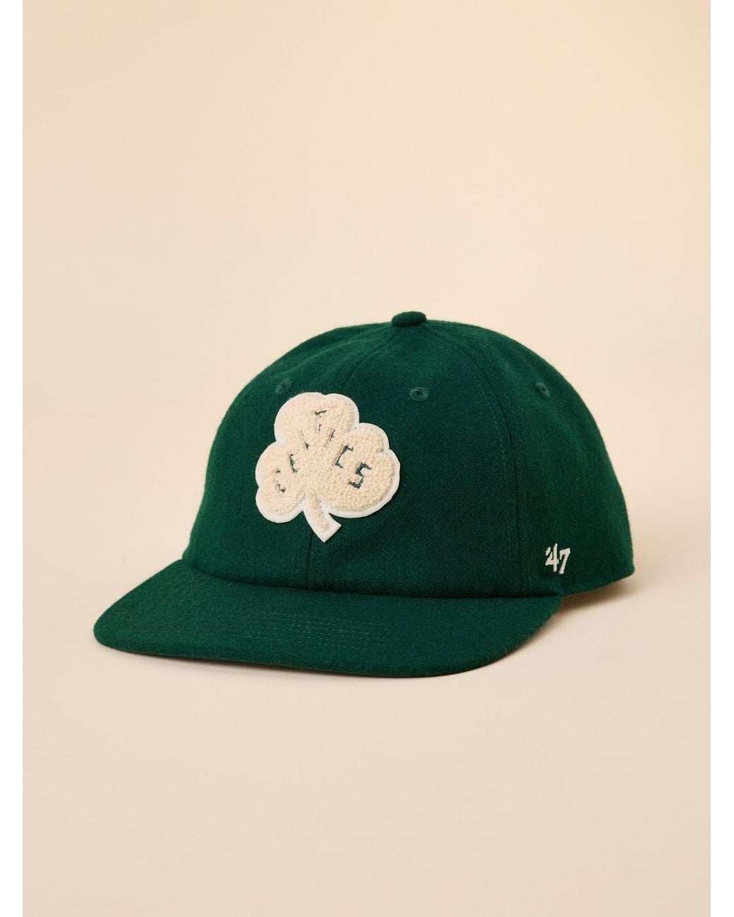 Faherty Brand Green Boston Celtics X '47 Clean Up Flat Brim Hat