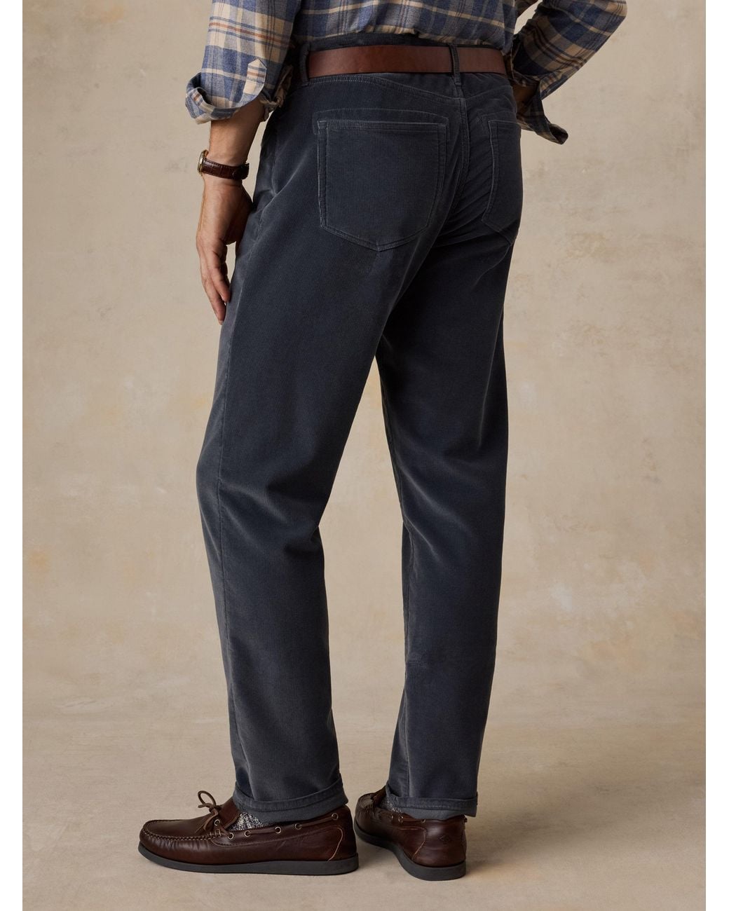 Faherty Brand Natural Stretch Terry Corduroy 5-Pocket Pants for men