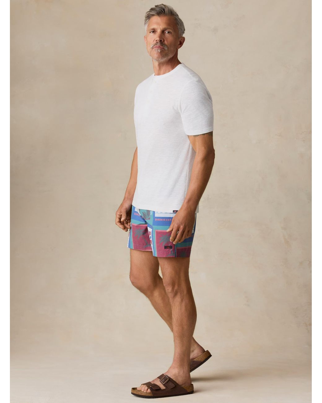 Faherty Brand Blue All Day Trunk (6" for men