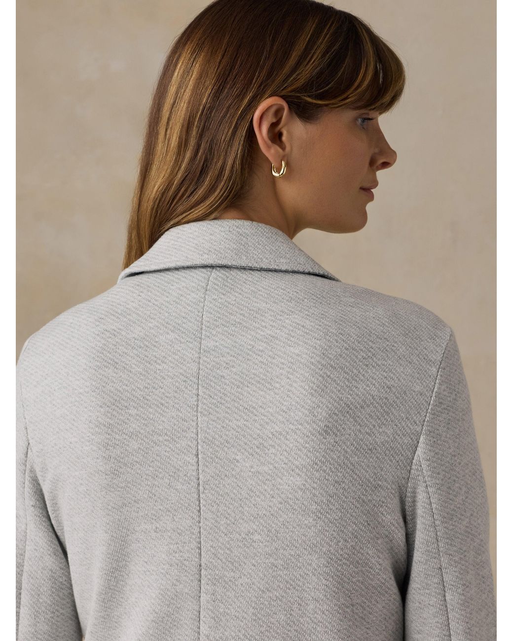 Faherty Brand Blue Inlet Knit Blazer