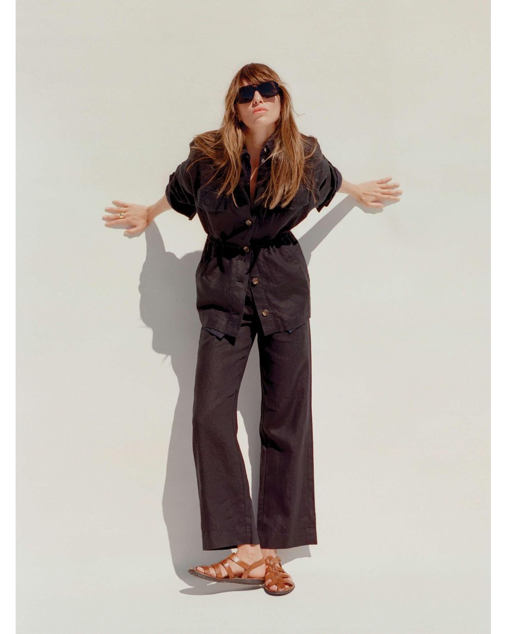 Faherty Brand Natural Sun Strider Linen Pants