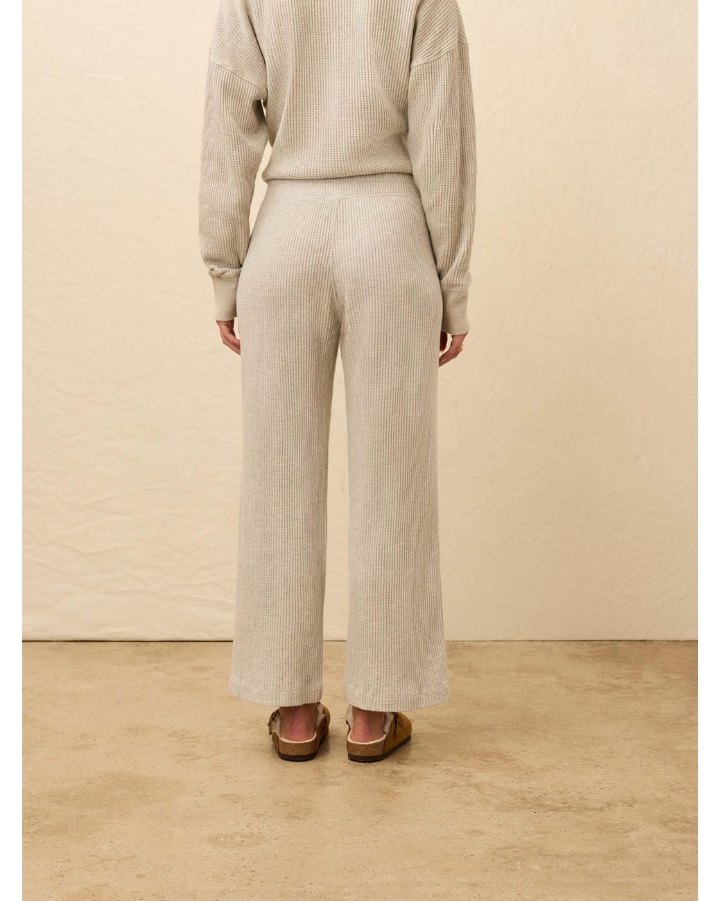 Faherty Brand Natural Apres Waffle Pants