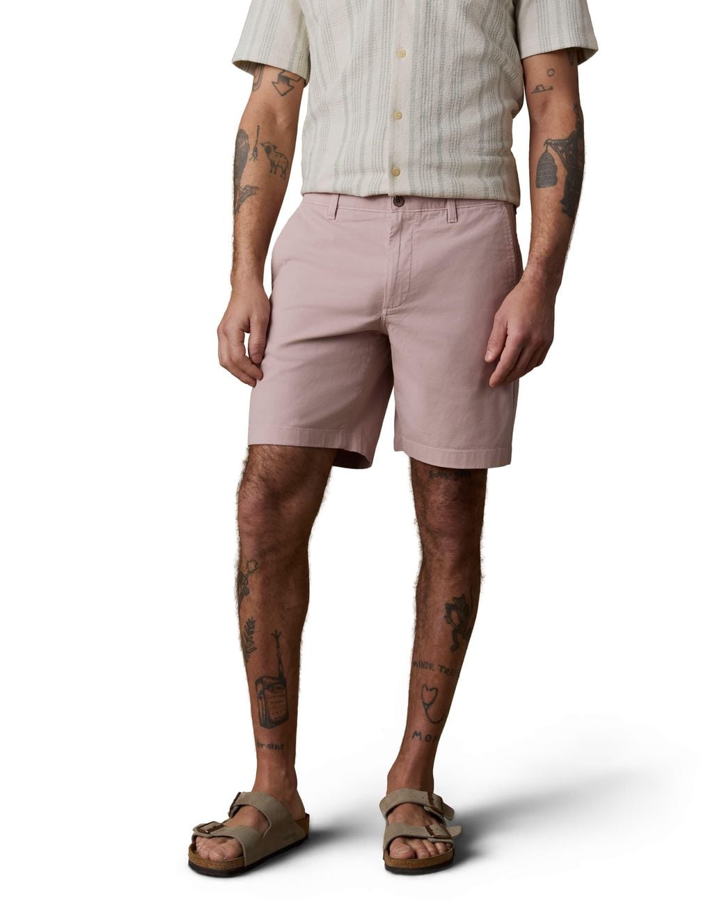 Faherty Brand Multicolor Essential Chino Short for men