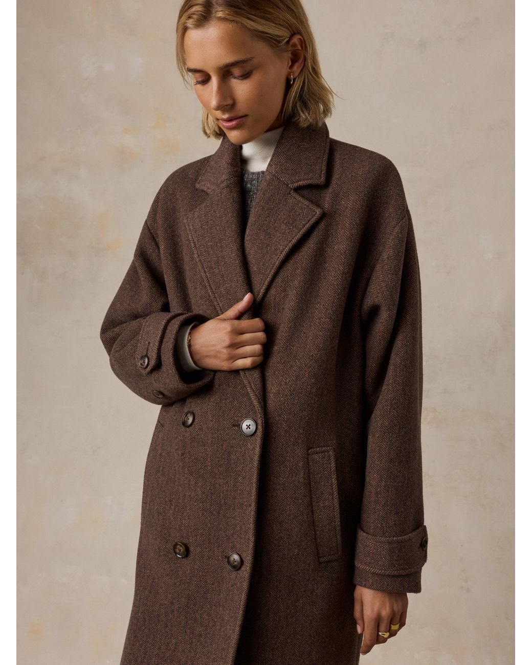 Faherty Brand Multicolor Meridian Knit Coat