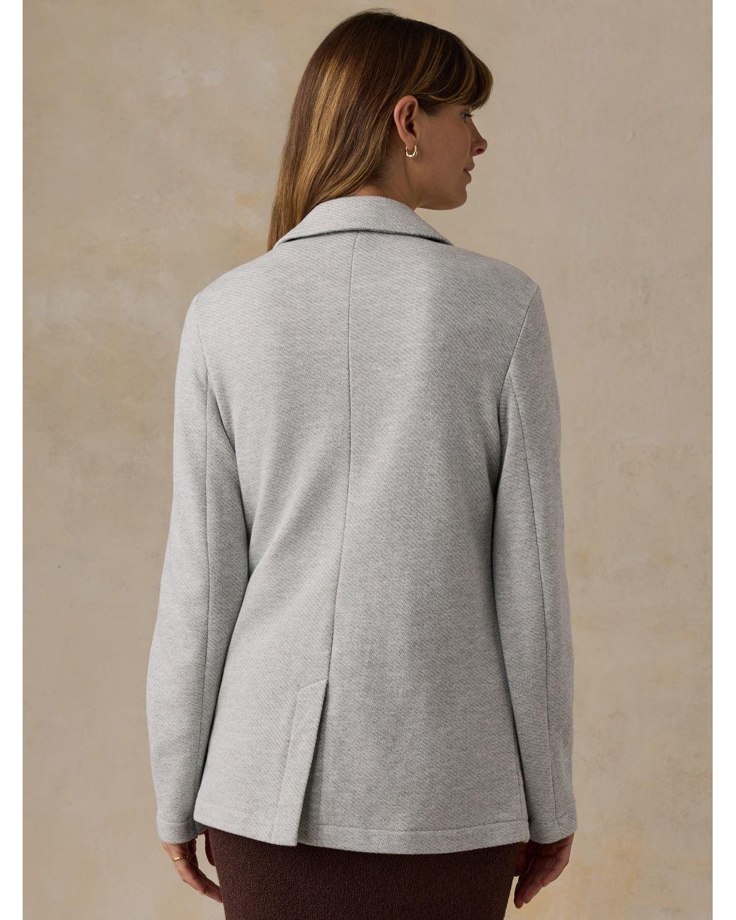 Faherty Brand Blue Inlet Knit Blazer
