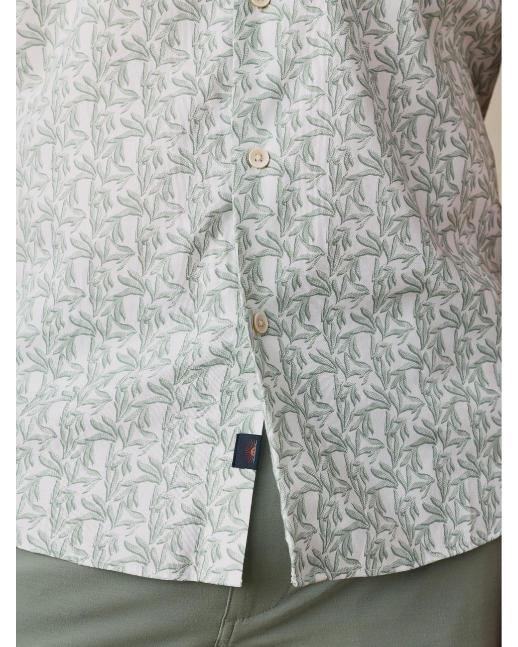 Faherty Brand Multicolor Short-Sleeve Movement Monterey Shirt for men