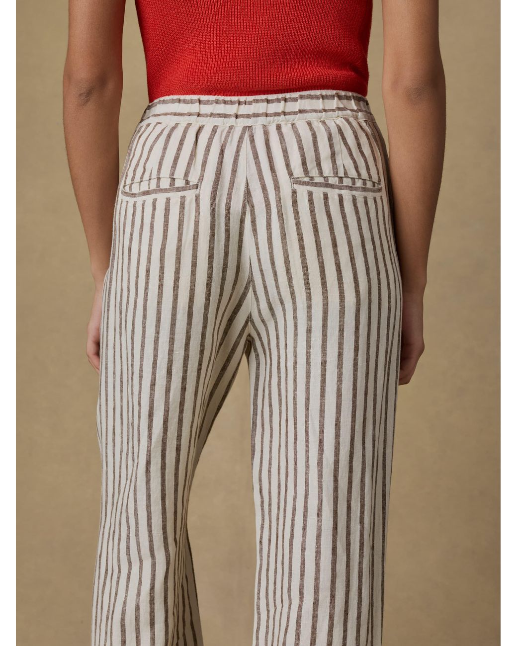 Faherty Brand Natural Sun Strider Linen Pants