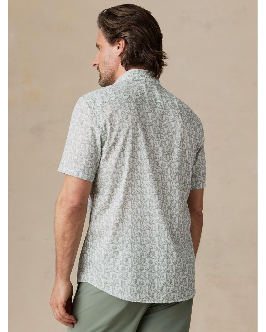 Faherty Brand Multicolor Short-Sleeve Movement Monterey Shirt for men