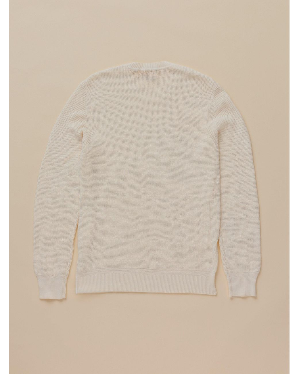 Faherty Brand Natural Sunwashed Crewneck Sweater for men